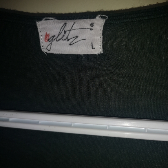 Glitz Dark Green Long Sleeve - Picture 2 of 4